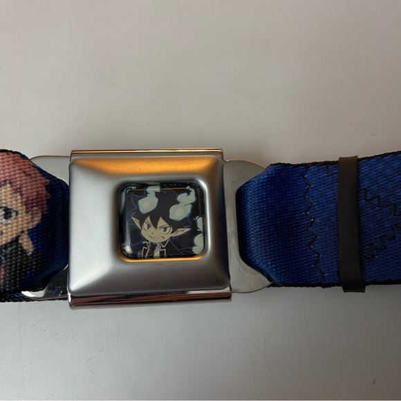 Buckle-Down Belt Blue Exorcist Anime - Picture 4 of 5